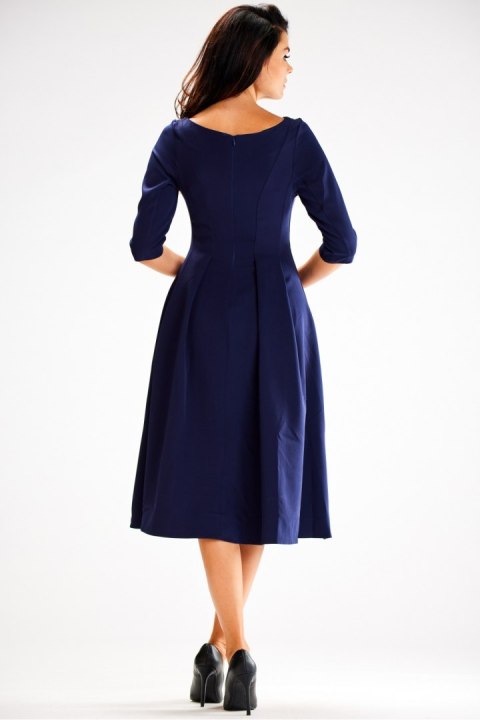 Sukienka Model A620 Navy - awama Awama Sukienka Model A620 Navy - awama Awama