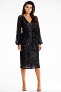 Sukienka Model A632 Black - awama Awama Sukienka Model A632 Black - awama Awama