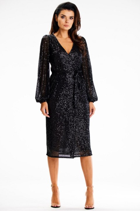 Sukienka Model A632 Black - awama Awama Sukienka Model A632 Black - awama Awama