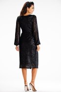 Sukienka Model A632 Black - awama Awama Sukienka Model A632 Black - awama Awama