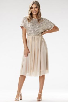 Sukienka Model A689 Beige - awama Awama