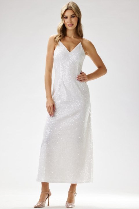 Sukienka Model A697 White - awama Awama Sukienka Model A697 White - awama Awama
