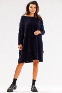 Sweter Damski Model A618 Black - awama Awama Sweter Damski Model A618 Black - awama Awama