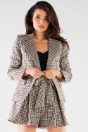 Szorty Damskie Model A438 Brown - awama Awama Szorty Damskie Model A438 Brown - awama Awama