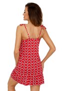 Koszulka nocna Koszula Nocna Model Love Red - Donna Donna Koszulka nocna Koszula Nocna Model Love Red - Donna Donna