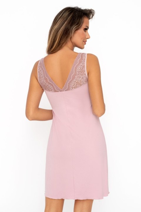 Koszulka nocna Koszulka Model Celine II Powder Pink - Donna Donna Koszulka nocna Koszulka Model Celine II Powder Pink - Donna Donna