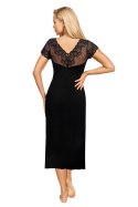 Koszulka nocna Koszulka Model Ivana Long Black - Donna Donna Koszulka nocna Koszulka Model Ivana Long Black - Donna Donna