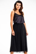 Spódnica Model A630 Black - awama Awama Spódnica Model A630 Black - awama Awama
