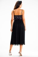Spódnica Model A630 Black - awama Awama Spódnica Model A630 Black - awama Awama