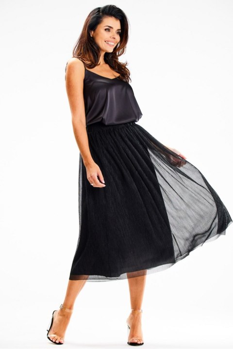 Spódnica Model A630 Black - awama Awama Spódnica Model A630 Black - awama Awama