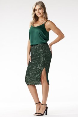 Spódnica Model A692 Bottle Green - awama Awama