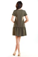 Sukienka Model A273 Khaki - awama Awama Sukienka Model A273 Khaki - awama Awama