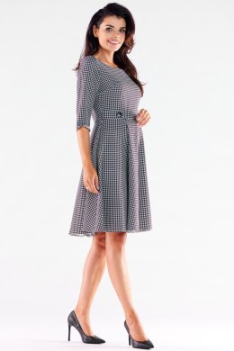 Sukienka Model A520 Houndstooth - awama Awama