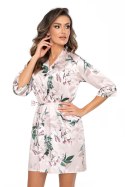 Szlafrok Damski Model Nelly Dark Beige - Donna Donna Szlafrok Damski Model Nelly Dark Beige - Donna Donna