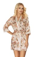 Szlafrok Damski Model Paris Light Beige - Donna Donna Szlafrok Damski Model Paris Light Beige - Donna Donna