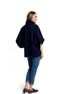 Bluzka Model MOE372 Navy - Moe Moe Bluzka Model MOE372 Navy - Moe Moe