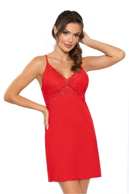Koszulka nocna Koszula Nocna Model Gabi Red - Donna Donna