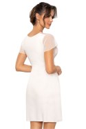 Koszulka nocna Koszula Nocna Model Perla Ecru - Donna Donna Koszulka nocna Koszula Nocna Model Perla Ecru - Donna Donna