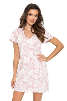 Koszulka nocna Koszula Nocna Model Rosalia Powder Pink - Donna Donna
