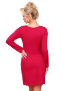 Koszulka nocna Koszula Nocna Model Silvana Long Wine - Donna Donna