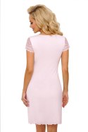 Koszulka nocna Koszulka Model Amelia Light Pink - Donna Donna Koszulka nocna Koszulka Model Amelia Light Pink - Donna Donna