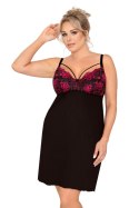 Koszulka nocna Koszulka Model Candy Plus Black - Donna Donna Koszulka nocna Koszulka Model Candy Plus Black - Donna Donna