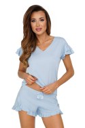 Piżama Damska Model Pastella 1/2 Blue - Donna Donna Piżama Damska Model Pastella 1/2 Blue - Donna Donna