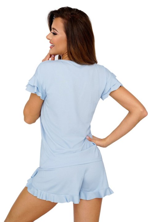 Piżama Damska Model Pastella 1/2 Blue - Donna Donna Piżama Damska Model Pastella 1/2 Blue - Donna Donna