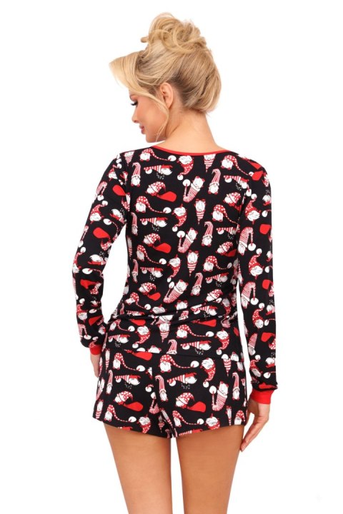 Piżama Damska Model Santi II Black - Donna Donna Piżama Damska Model Santi II Black - Donna Donna