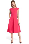 Sukienka Model MOE296 Pink - Moe Moe Sukienka Model MOE296 Pink - Moe Moe