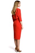 Sukienka Model MOE360 Red - Moe Moe Sukienka Model MOE360 Red - Moe Moe