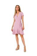 Sukienka Model MOE741 Dirty Pink - Moe Moe Sukienka Model MOE741 Dirty Pink - Moe Moe