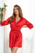 Szlafrok Damski Model Colette Red - Donna Donna Szlafrok Damski Model Colette Red - Donna Donna