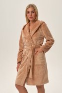 Szlafrok Damski Model Fiora 41954-80X Beige - Henderson Henderson Szlafrok Damski Model Fiora 41954-80X Beige - Henderson Henderson