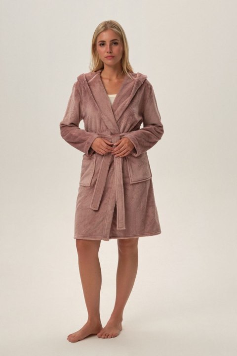 Szlafrok Damski Model Frankie 41950-39X Powder Pink - Henderson Henderson Szlafrok Damski Model Frankie 41950-39X Powder Pink - Henderson Henderson