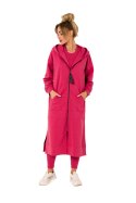 Bluza Damska Model MOE729 Coral - Moe Moe Bluza Damska Model MOE729 Coral - Moe Moe