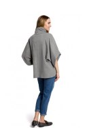 Bluzka Model MOE372 Grey - Moe Moe Bluzka Model MOE372 Grey - Moe Moe