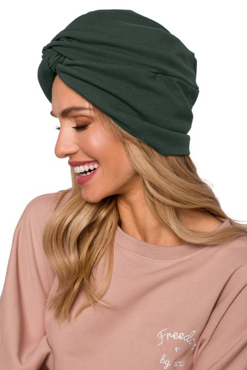 Czapka Model MOE601 Militare Green - Moe Moe Czapka Model MOE601 Militare Green - Moe Moe