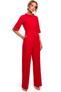 Kombinezon Damski Model MOE463 Red - Moe Moe Kombinezon Damski Model MOE463 Red - Moe Moe