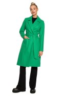 Płaszcz Model MOE708 Green - Moe Moe Płaszcz Model MOE708 Green - Moe Moe
