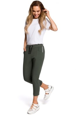 Spodnie Damskie Model MOE411 Green - Moe Moe