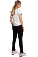 Spodnie Damskie Model MOE493 Black - Moe Moe Spodnie Damskie Model MOE493 Black - Moe Moe