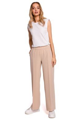 Spodnie Damskie Model MOE570 Beige - Moe Hurtownia odzieży on-line, moda damska, bielizna i obuwie dla kobiet - Matterhorn.pl Moe