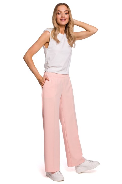 Spodnie Damskie Model MOE570 Powder Pink - Moe Hurtownia odzieży on-line, moda damska, bielizna i obuwie dla kobiet - Matterhorn Moe Spodnie Damskie Model MOE570 Powder Pink - Moe Hurtownia odzieży on-line, moda damska, bielizna i obuwie dla kobiet - Matterhorn Moe