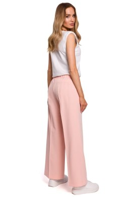 Spodnie Damskie Model MOE570 Powder Pink - Moe Hurtownia odzieży on-line, moda damska, bielizna i obuwie dla kobiet - Matterhorn Moe