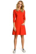 Sukienka Model MOE343 Red - Moe Moe Sukienka Model MOE343 Red - Moe Moe