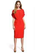 Sukienka Model MOE364 Red - Moe Moe Sukienka Model MOE364 Red - Moe Moe