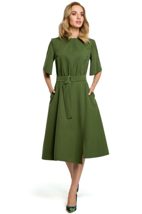 Sukienka Model MOE396 Green - Moe Moe Sukienka Model MOE396 Green - Moe Moe