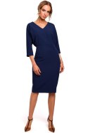 Sukienka Model MOE464 Navy - Moe Moe Sukienka Model MOE464 Navy - Moe Moe
