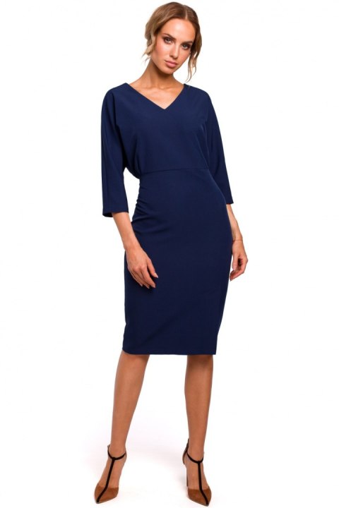 Sukienka Model MOE464 Navy - Moe Moe Sukienka Model MOE464 Navy - Moe Moe